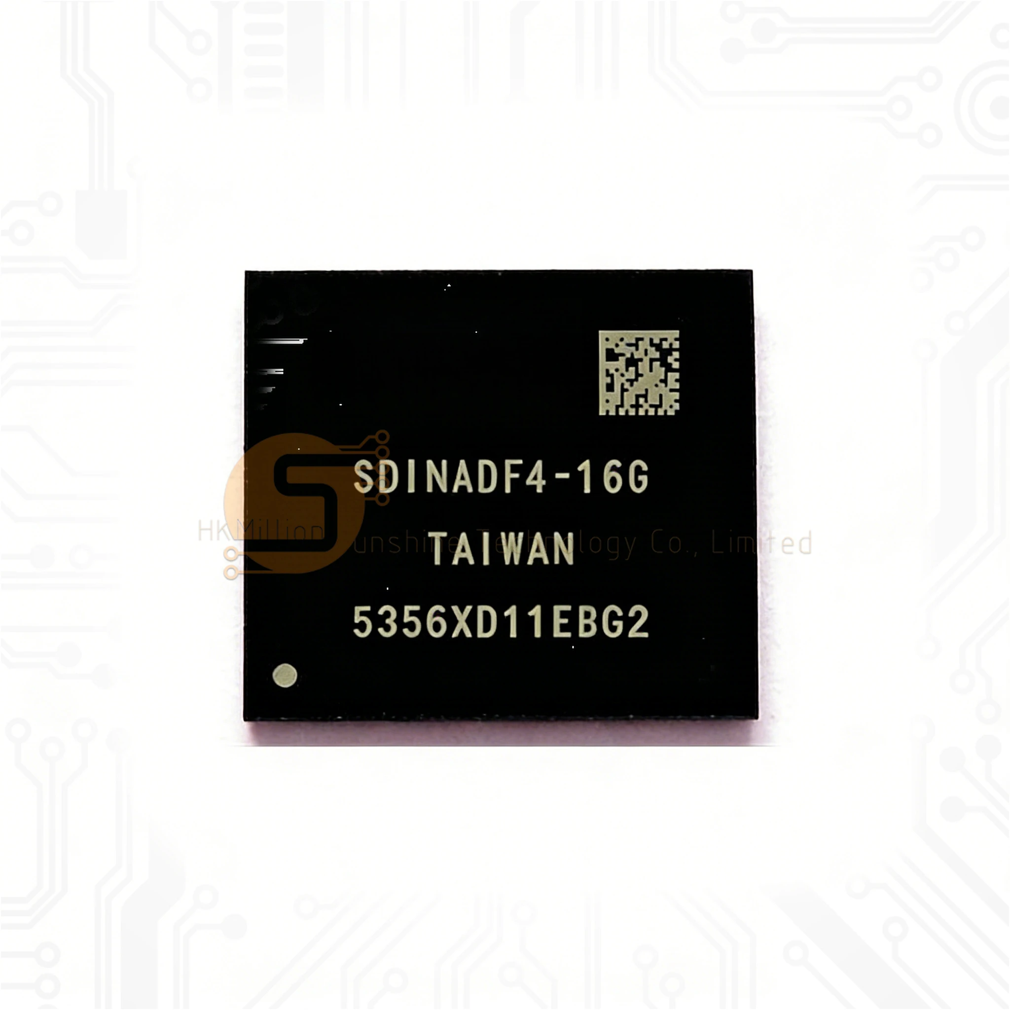 SDINADF4-16G eMMC Chip 16GB 153-Ball FBGA Flash Memory IC For TV Box Tablet Smartphone