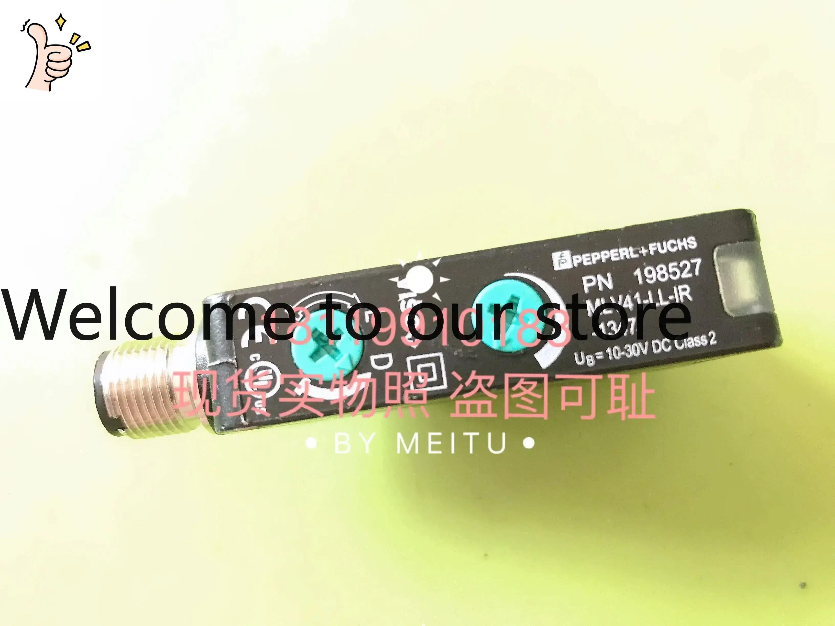 2026 P+F Fiber Amplifier Sensor MLV41-LL-IR-1347 198527 Spot Photo