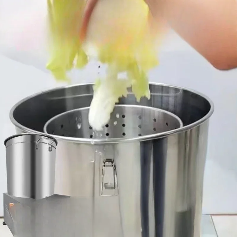 Commercial vegetable dewatering machine, vegetable throwing machine degreasing machine