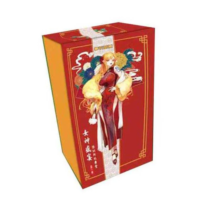 

Первая установка коллекционной карты The Goddess Feast. Создание аниме: памятная глухая коробка. Летняя изысканная открытка для девочек.