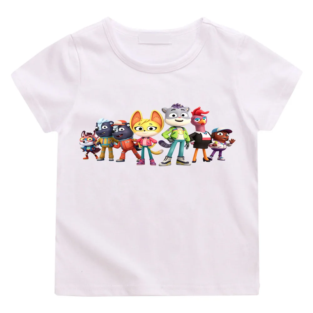 2026NEW The Creature Cases Kids T-shirt 100% Cotton Cartoon Print 2-12 Years Unisex Fashion Soft Short Sleeve O Neck Casual Tops
