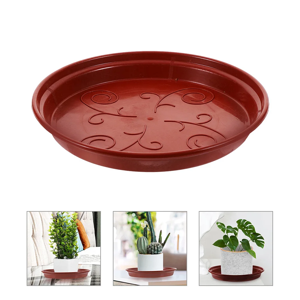 

20pcs Plant Saucer Plastic Reusable Drip For Indoor Outdoor Plants Flower Pot Water Catcher Drainage Tray Bonsai Tray