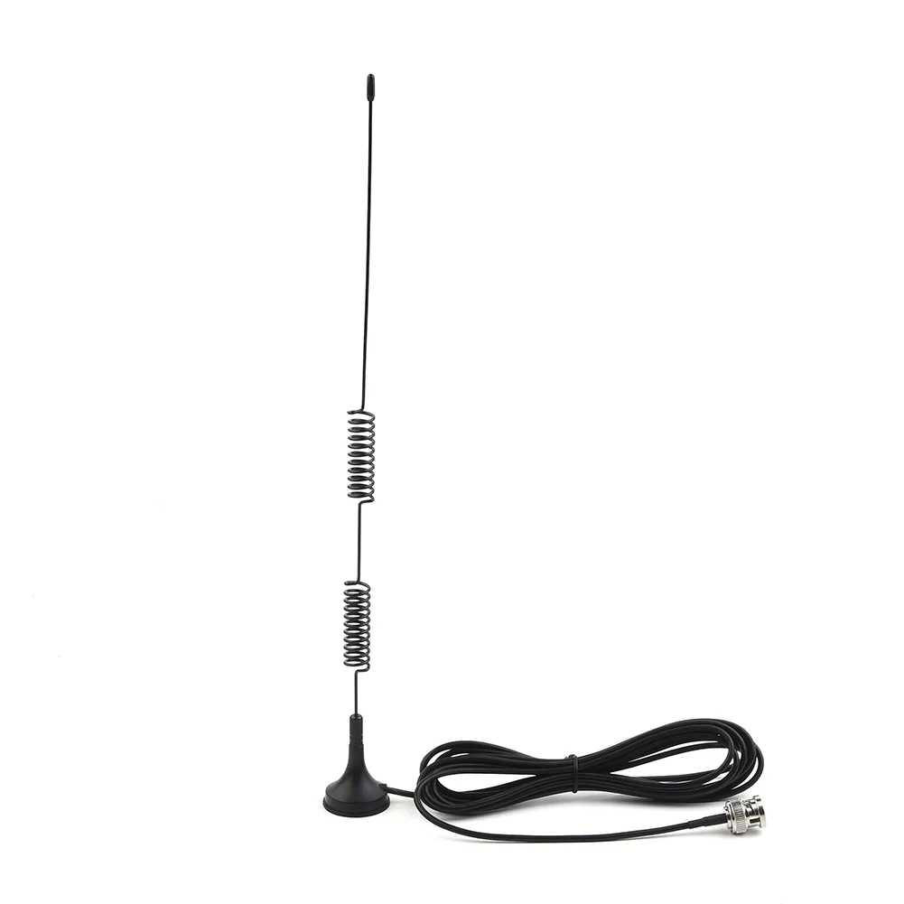 1pc Auto VHF/UHF Ham Radio Antenna Amateur Radio Mobile Radio Scanner Antenna BNC Male Connector Automobiles Parts Accessories