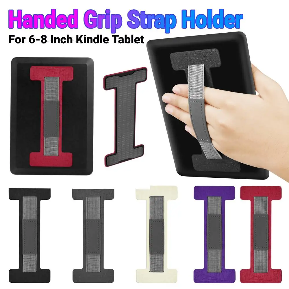 

Tablet Handed Grip Strap Holder Anti Slip Finger Sling Band Handle Tablet Handle Hand Holder for 6-8 Inch Kindle Tablet PC