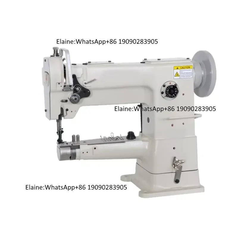 QK-246 Cheaper Price Heavy Fabric Materials Cylinder Arm Leather Lockstitch Sewing Machine with Large Shuttle-hook