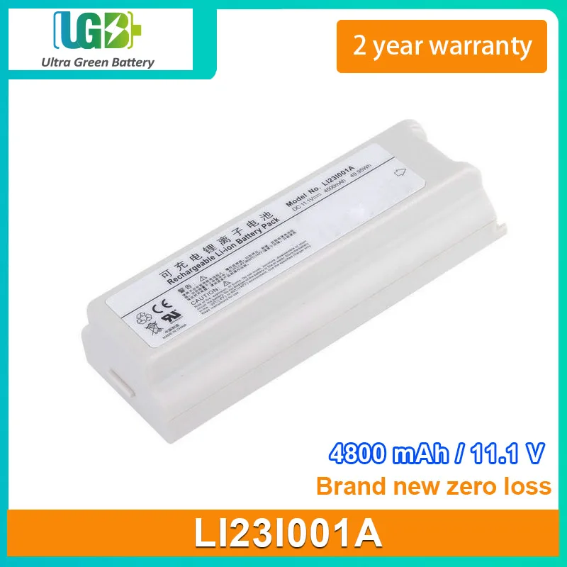 UGB New Battery For Mindray LI23I001A M5 M7 Series medical battery 4500mAh 11.1V 49.95Wh