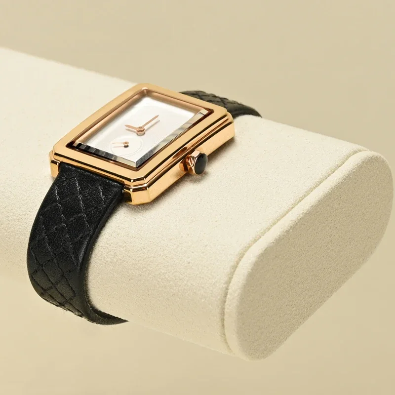 Présentoir de montre-bracelet haut de gamme, présentoir de bijoux de comptoir de bracelet de montre de bracelet de maison