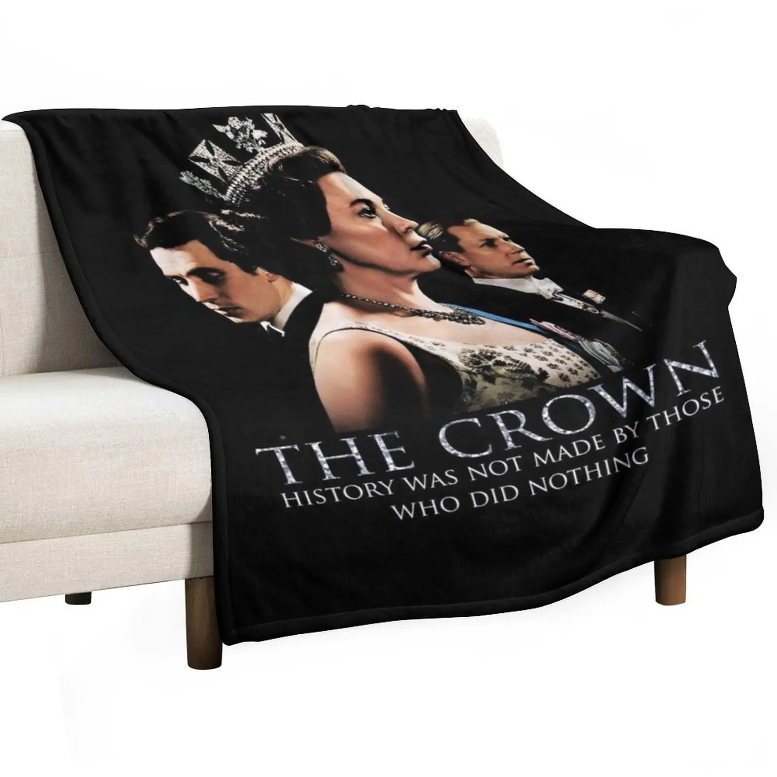 the crown netflix special edition Throw Blanket Nap Sofa Throw Luxury Brand Luxury Designer Furrys Flannel Blankets