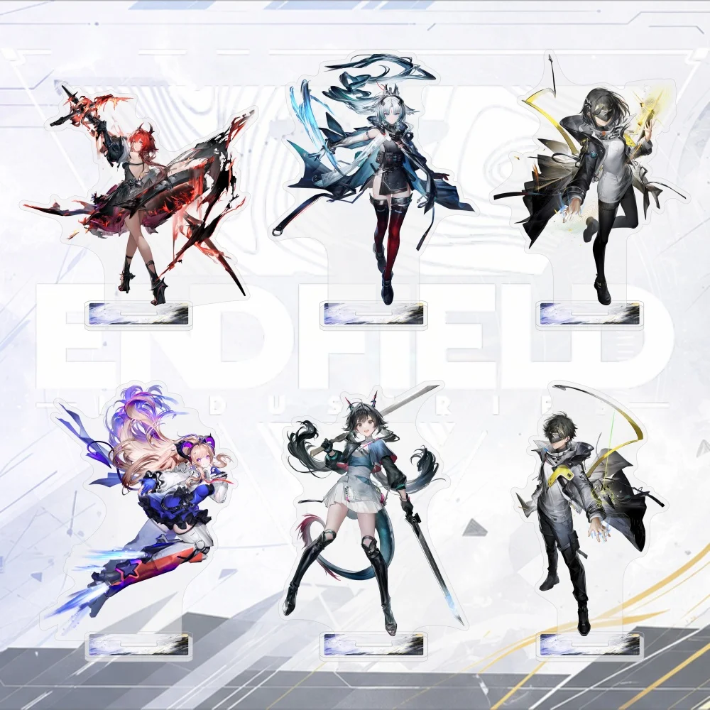 Arknights: Endfield Acrylic Standee Chen Qianyu Perlica Avilin Endministrator Anime Figure Desktop Model Plate Display Keychain
