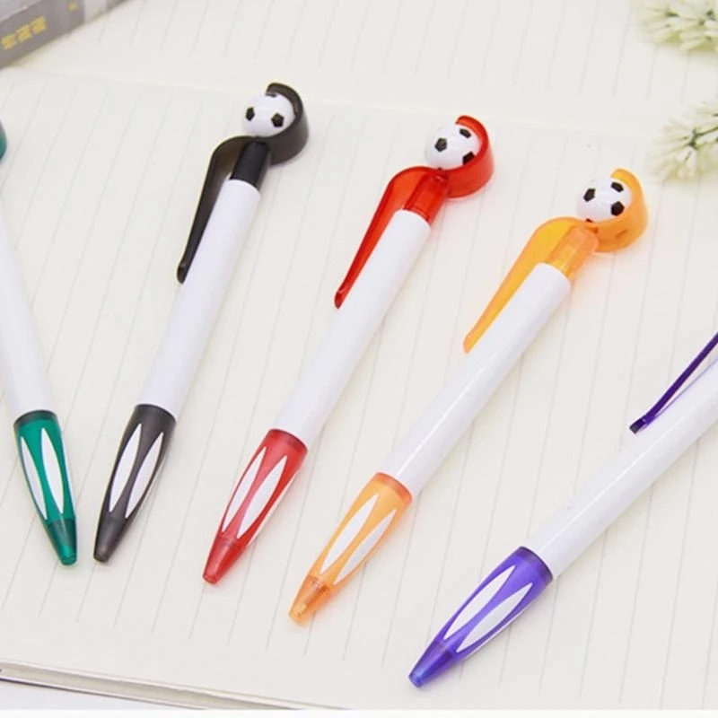 090F Football Ballpoint Pen Detachable Refillable Nib Smooth Writing for Kids