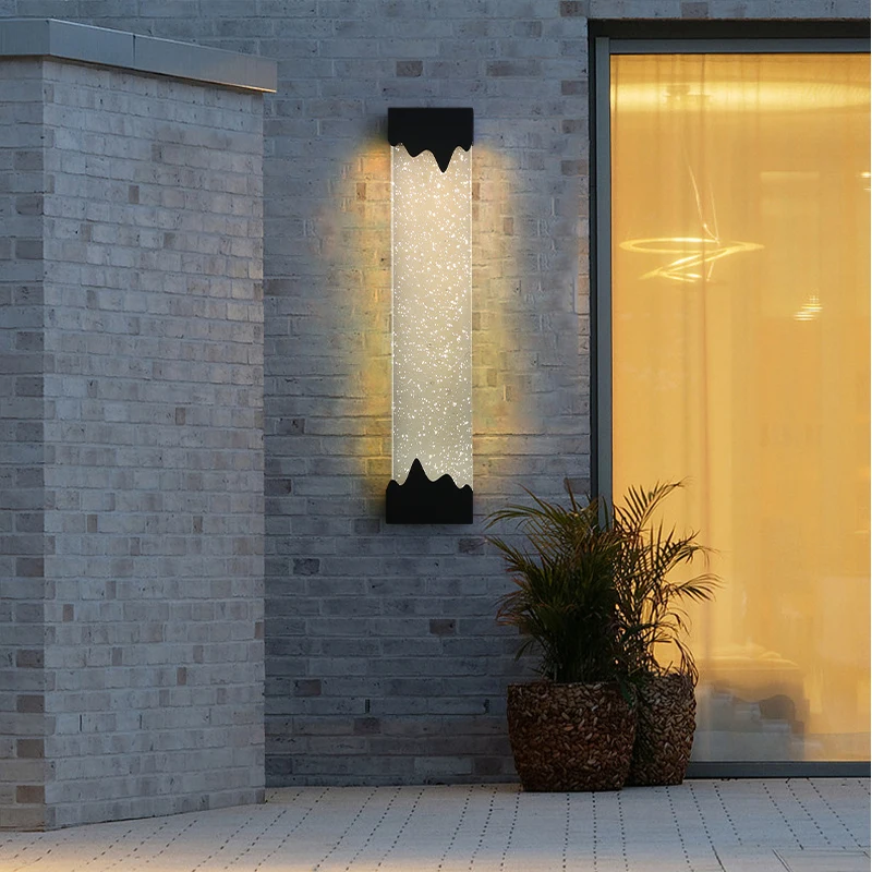 

Crystal Lights Wall Lights Outdoor Doorway Wall Lights Rainproof Balcony Wall Lights Corridor Wall Lights 110V 220V