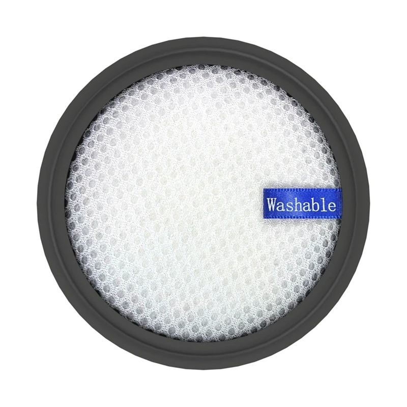 6ชิ้นตัวกรองล้างทำความสะอาดได้สำหรับ Prettycare W200 W300ชิ้นส่วนอะไหล่ทดแทนเครื่องดูดฝุ่น W400ไร้สาย