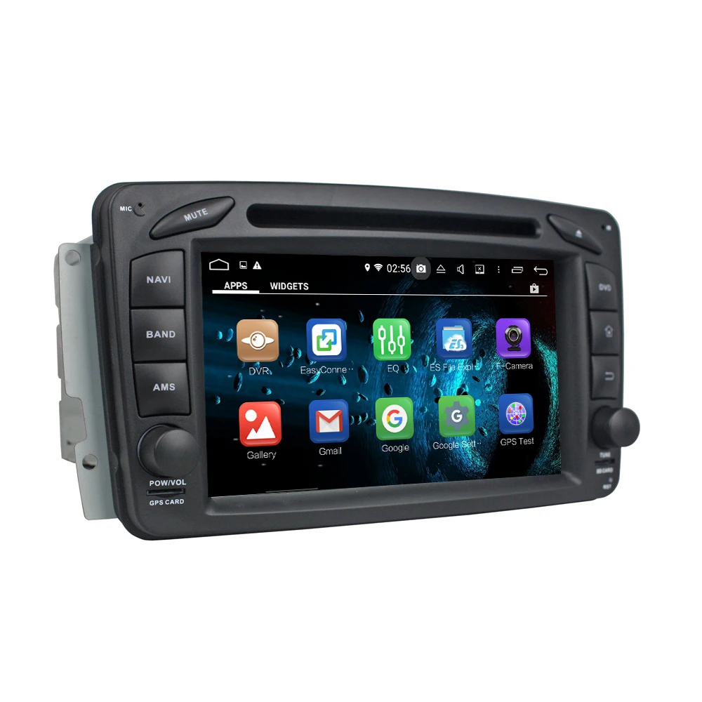 

Автомобильный DVD-плеер 7 "Android 10 для Mercedes Benz W209 W203 W168 ML W163 W463 Viano W639 Vito 2002-2005 GPS-навигация