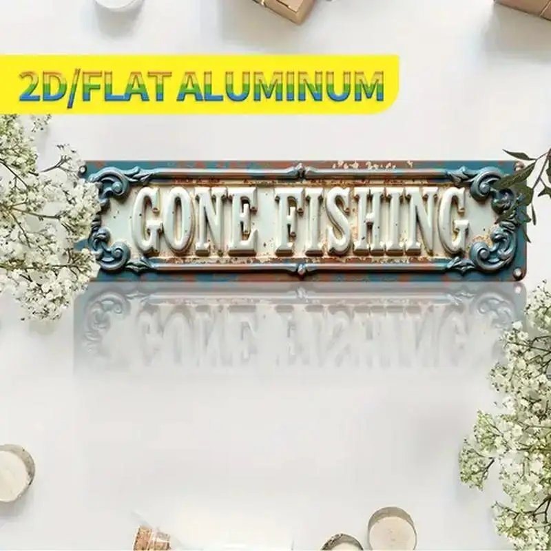 [2d-plano]-1-unidade-de-sinal-de-metal-sinal-de-metal-rustico-de-pesca-de-4-×-16-polegadas-para-decoracao-ao-ar-livre