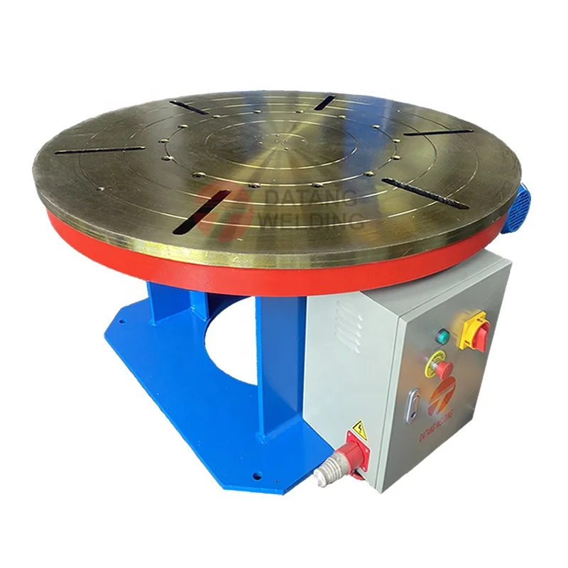 Automatic Welding Positioner with Revolving Table of 300KG Building Material Shops, Manufacturing Plant, Construction works