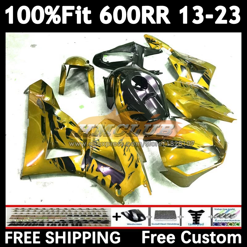 OEM Kit For HONDA CBR600 CBR 600RR 600 CC F5 RR 62No.173 gloss golde CBR600RR 13 14 15 16 17 18 2019 2020 2021 2022 2023 Fairing