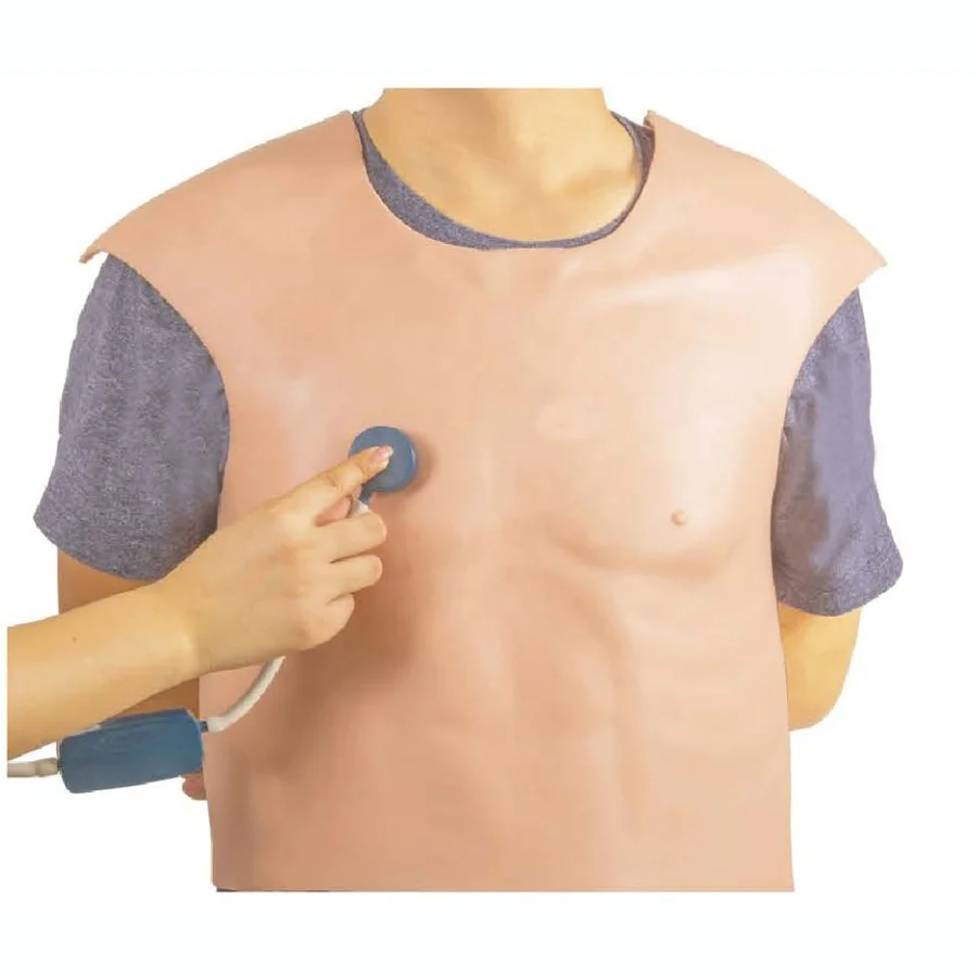 Wearable Cardiopulmonary Auscultation Training Simulator(Vest Style),Heart Sounds and Lung Sounds Teaching Model