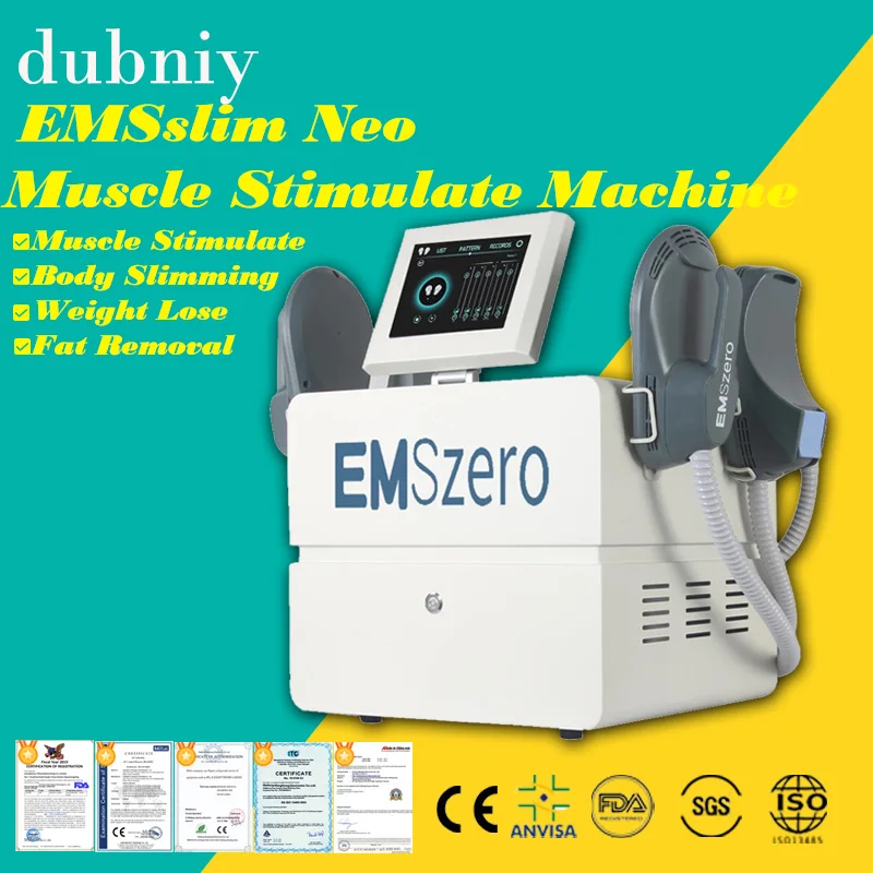 

EMSslim Neo-мышечный Стимулятор EMSzero, тело для похудения, потери веса, лепка для похудения, искусственная электромагнитная машина для удаления жира RF