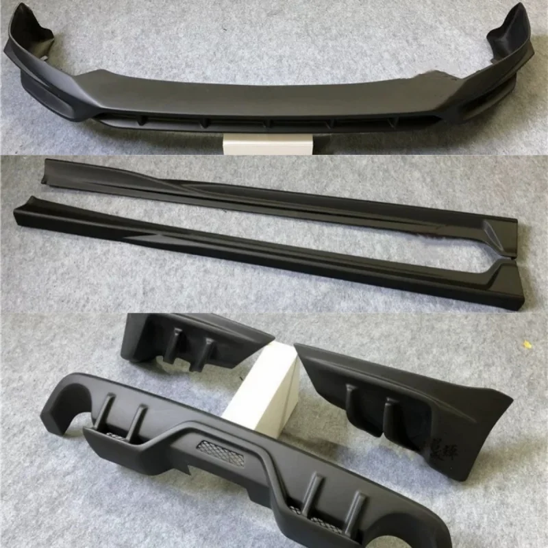 Unpainted Resin Car Kit for Mazda  CX3 convert front rear lip side skirt auto accessories