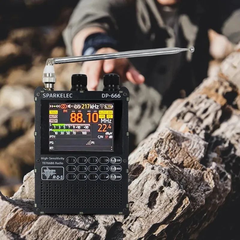 DP-666 TEF6686 Radio High Sensitivity Full Band FM AM Short Wave Radio Battery Operated Radio