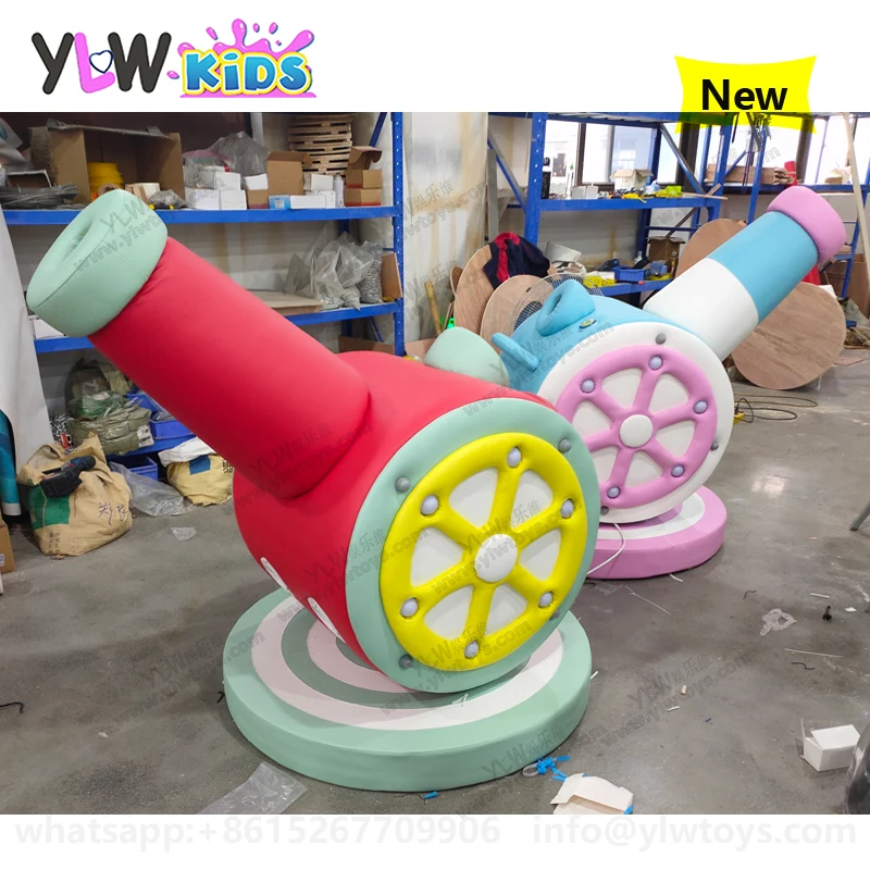 

YLWCNN Indoor Amusement Playground Park Game Facility Soft Ball Gun Games Kids Maze Equipment