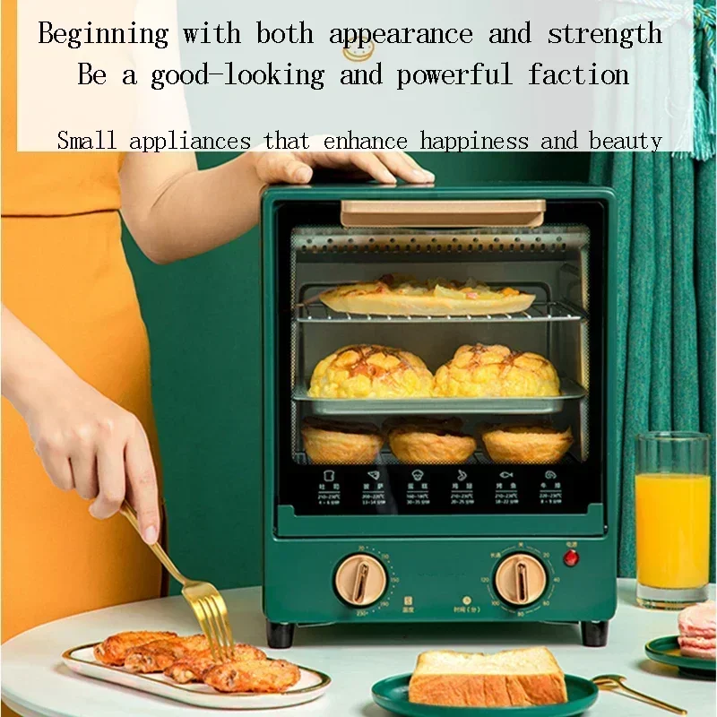 Desktop 220v Precision Temperature Control Household Baking Electric Oven Small Large-Capacity Multi-Function Vertical Oven