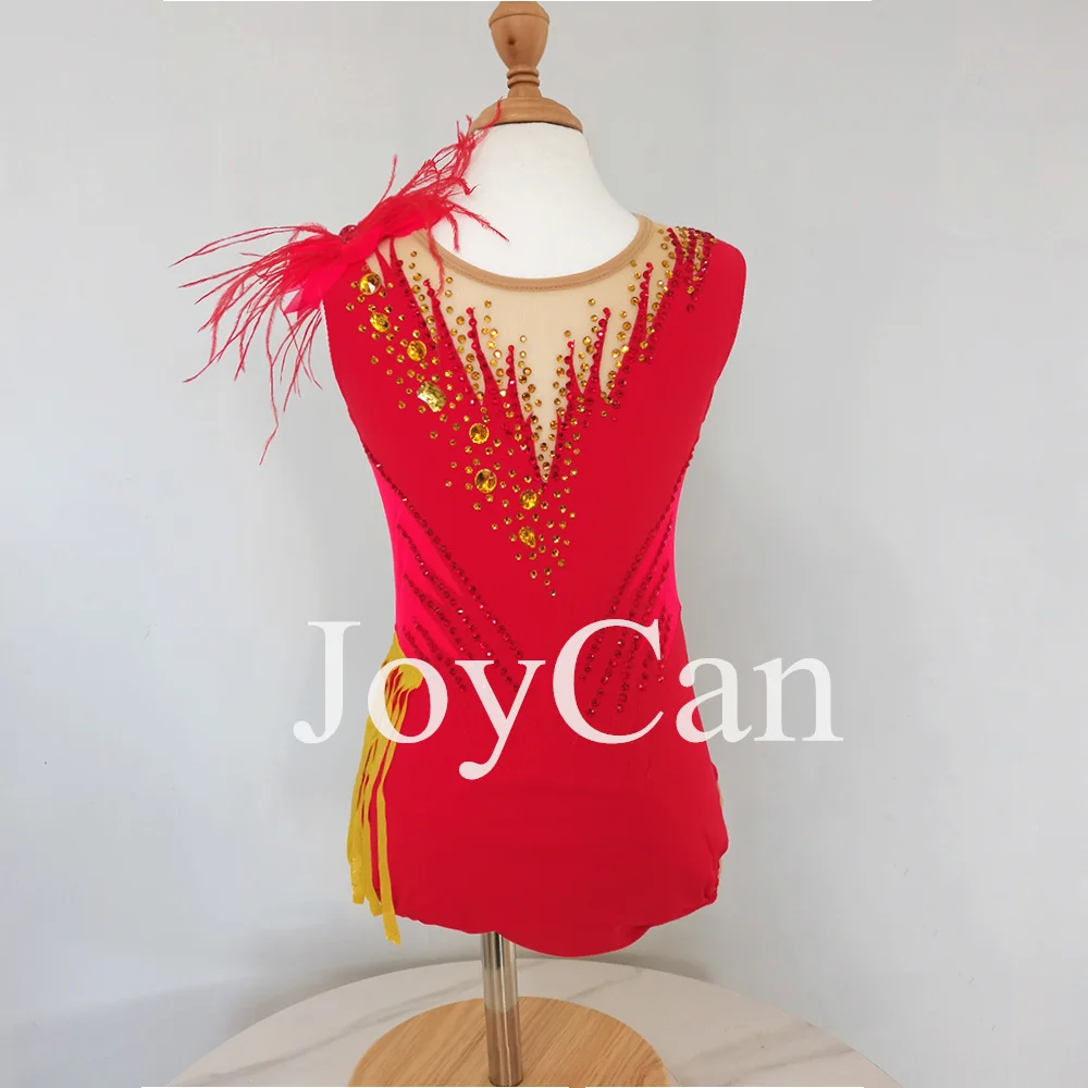 JoyCan-ثياب جمباز سبانديكس أنيقة للنساء والفتيات ، أزرق ، ملابس رقص للمنافسة