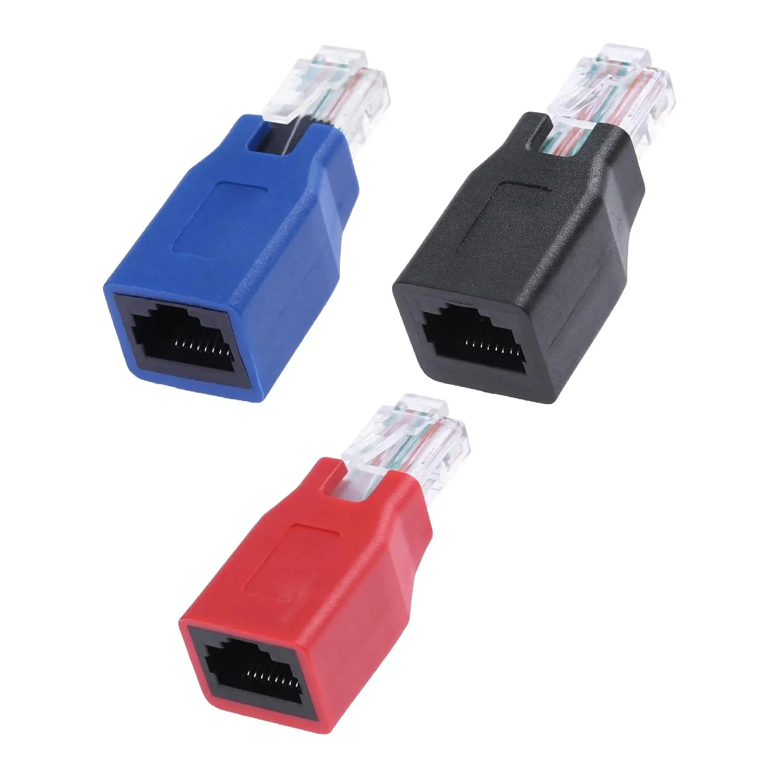 Adattatore Ethernet, adattatore maschio-femmina, ad alte prestazioni, protegge il connettore dell'interfaccia di rete del computer professionale