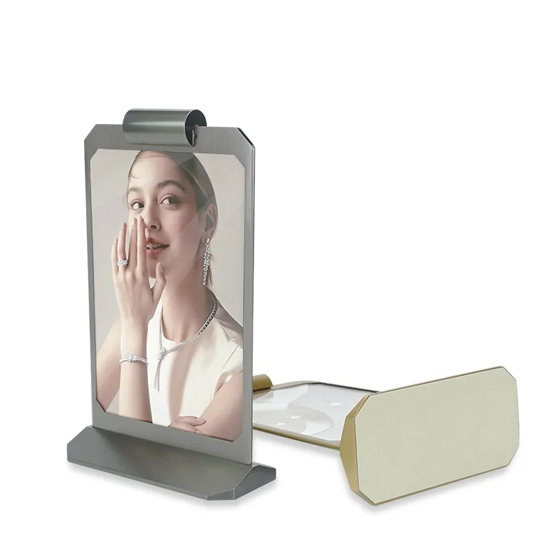 High-end jewelry display window, jewelry frame metal frame backboard jewelry counter accessory decoration backboard display