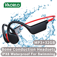 X7 Bone Conduction Headsets Bluetooth 5.3 Wireless Ear-hook Headphone IPX8 Waterproof MP3 32GB With Mic For Swimming Travelling