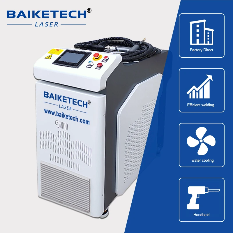 1500W Laser Handheld Welding Machine with Wire Feeder Fiber Laser Water Cooling Raycus Laser Welders