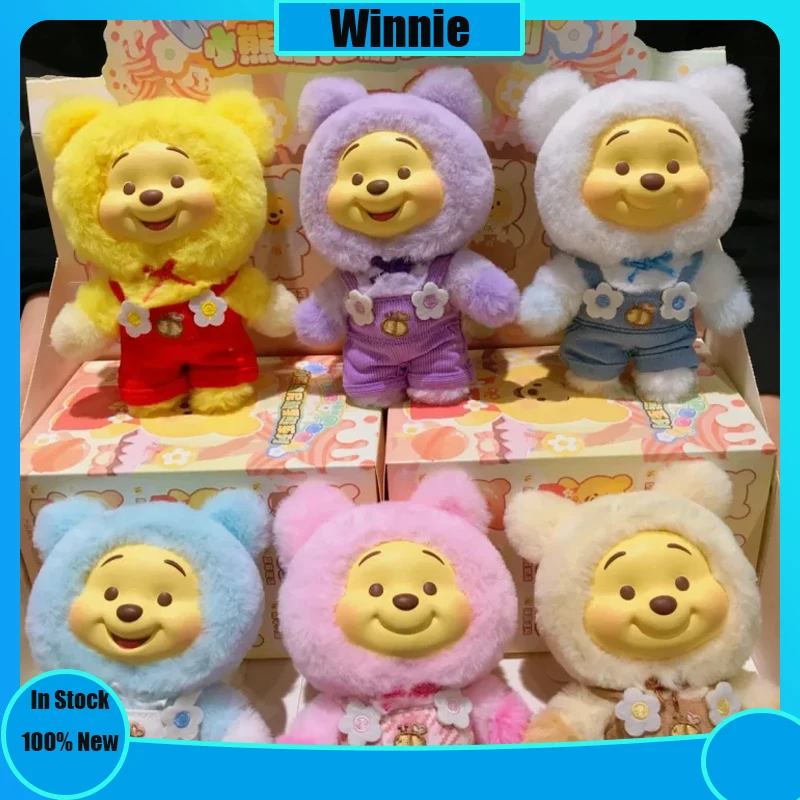 

Winnie The Pooh Candy Series Blind Box Cute Vinyl Face Pendant Pupu Bear Model Doll Fashion Toy Kids Trend Gift