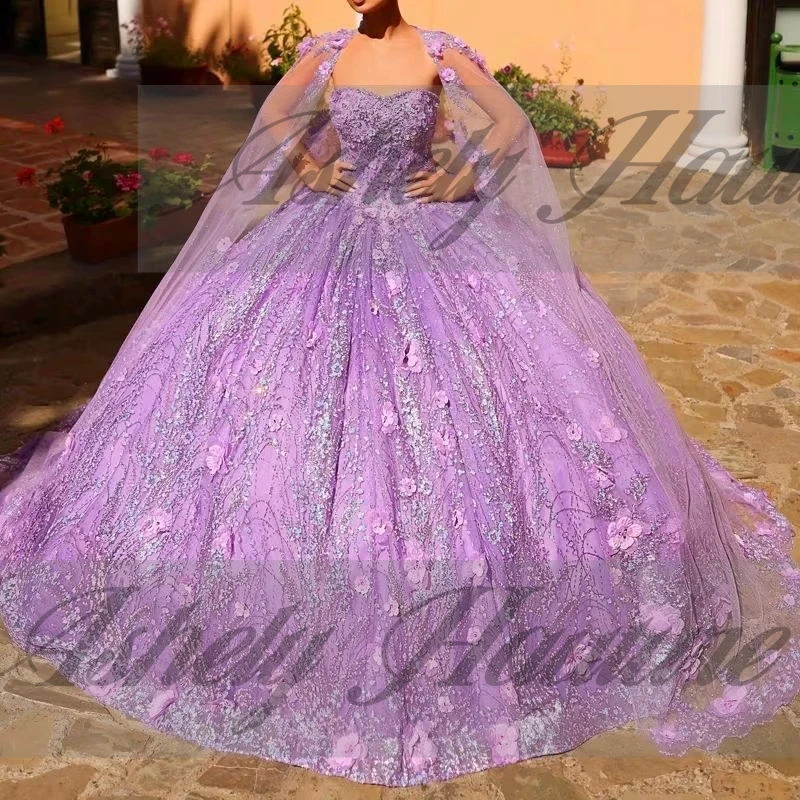 فستان حفلة موسيقية مصنوع حسب الطلب عالي الجودة على شكل قلب وأربطة على شكل كرة سويب تراين كيب فيستدو دي 15 16 فتاة Quinceanera للحفلات الراقصة #4