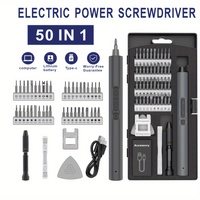 50 in 1 Multi-function Electric Screwdriver Set Precision Repair Tools Magnetic Phillips Torx Screw Driver Bits for iPhone PC