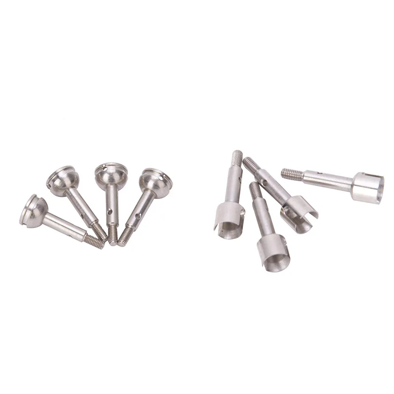 FBIL-4Pcs الصلب الجبهة/الخلفية محور العجلة استبدال الملحقات صالح ل Wltoys 144001 1/14 RC قطع غيار السيارات على الطرق الوعرة