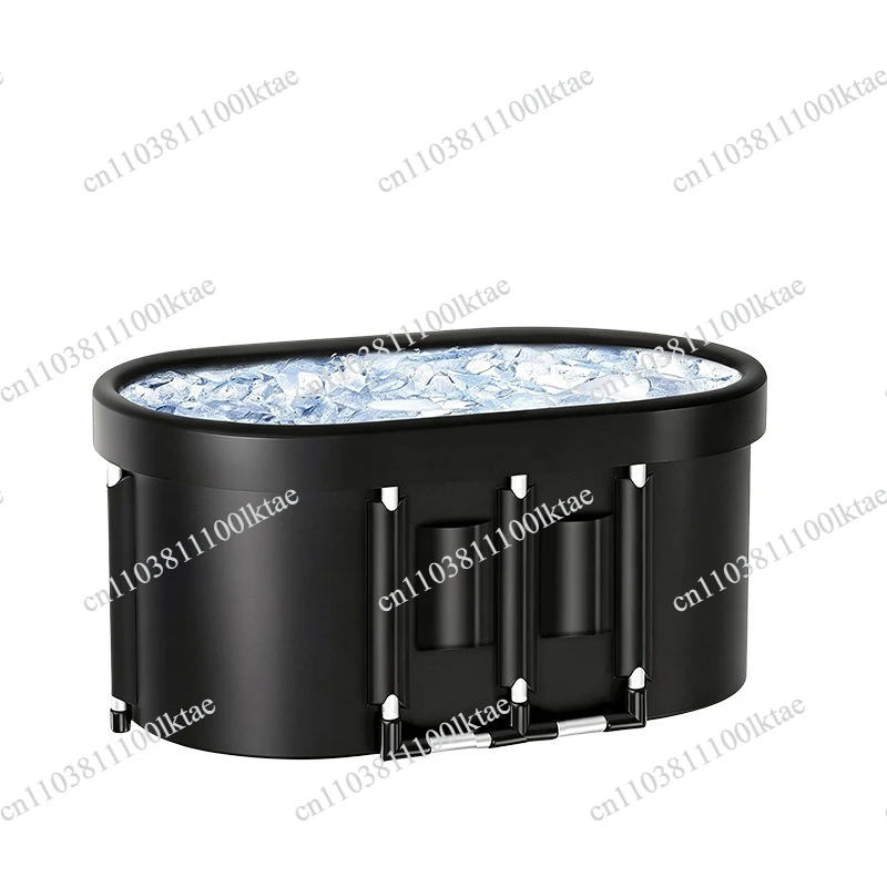 

Foldable PVC Ice Bath 129 Gallon Large Portable Bath Tub