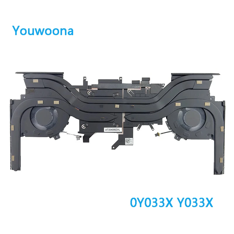 

NEW Original LAPTOP CPU GPU Cooling Fan With Heatsink For DELL Alienware X15 R1 R2 2021H 0Y033X