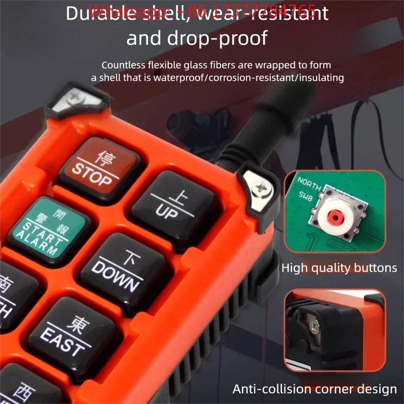 F21-E1B Wireless Crane Remote Control Industrial Strength Heavy Equipment Remote Control System