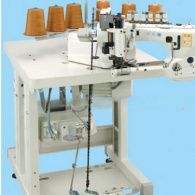 Three-needle crank arm type double chain sewing machine MS-3580 industrial sewing machine mesh bag sewing machine