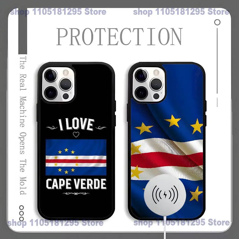 

Cape Verde Phone Case For iPhone 17,16,15,14,13,12,11,Pro,Max,Plus,Mini,SE4,E Magnetic Magsafe Wireless Charging
