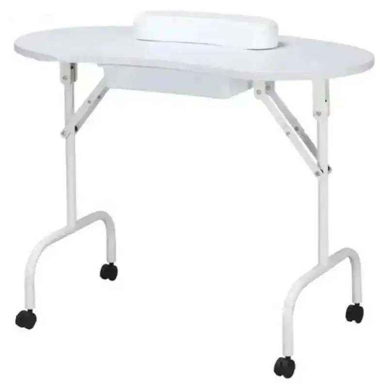 

Nail Foldable Technician Nail Table Designer for Professional Nail Tables Salon Furniture Simple Creative Storage Manicure Table