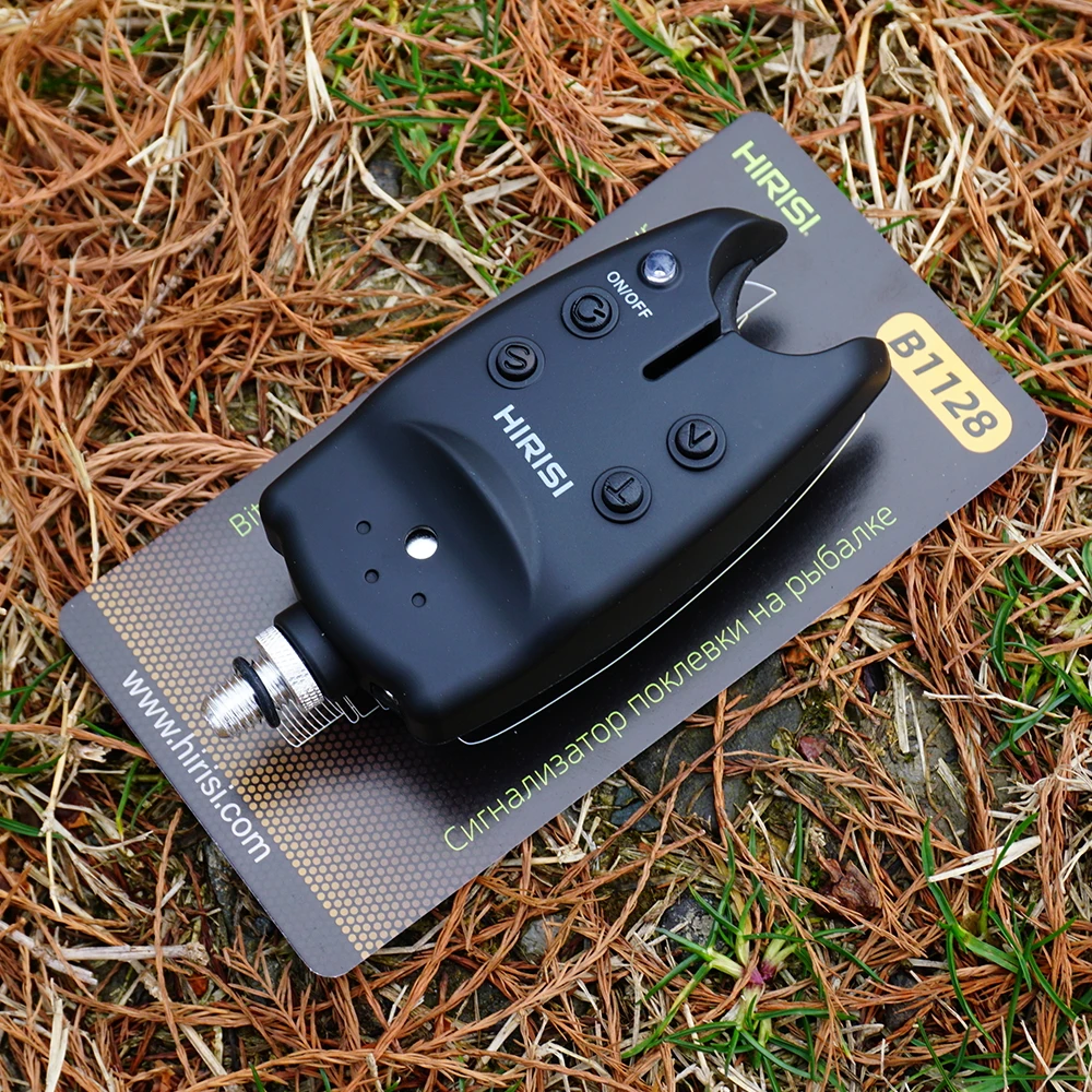 Hirisi 2er-Set Karpfenbissalarm mit LED-Nachtlicht, hoher Empfindlichkeit und Anti-Interferenz-Bissensor – Karpfenangel-Alarmindikator-Ausrüstung – Detail 8