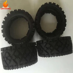 All Terrian Front or Rear Tire Set for 1/5 HPI Rofun Rovan Kingmotor BAJA 5B Rc Car Toys Parts