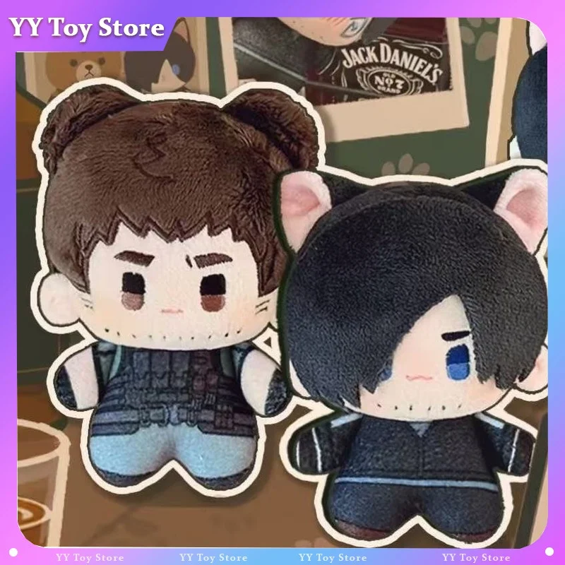 【In Stock】Resident Evil Chris Wesker Cosplay Plush Doll Game Peripheral Chris Redfield Albert Wesker Cotton Doll Pendant