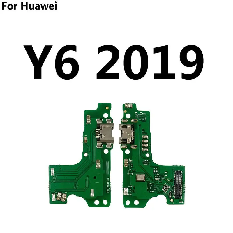 New USB Port Charging Dock Charger Board with Microphone Repair For Huawei Y9 Y7 Y6 Pro Y5 Prime 2019 2018 2017