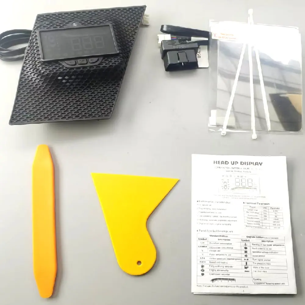 لتويوتا فرونتلاندر/كورولا كروس سيارة رئيسية عرض السيارات HUD اكسسوارات الرؤية الأمامية رئيس متابعة LCD الزجاج الأمامي العارض