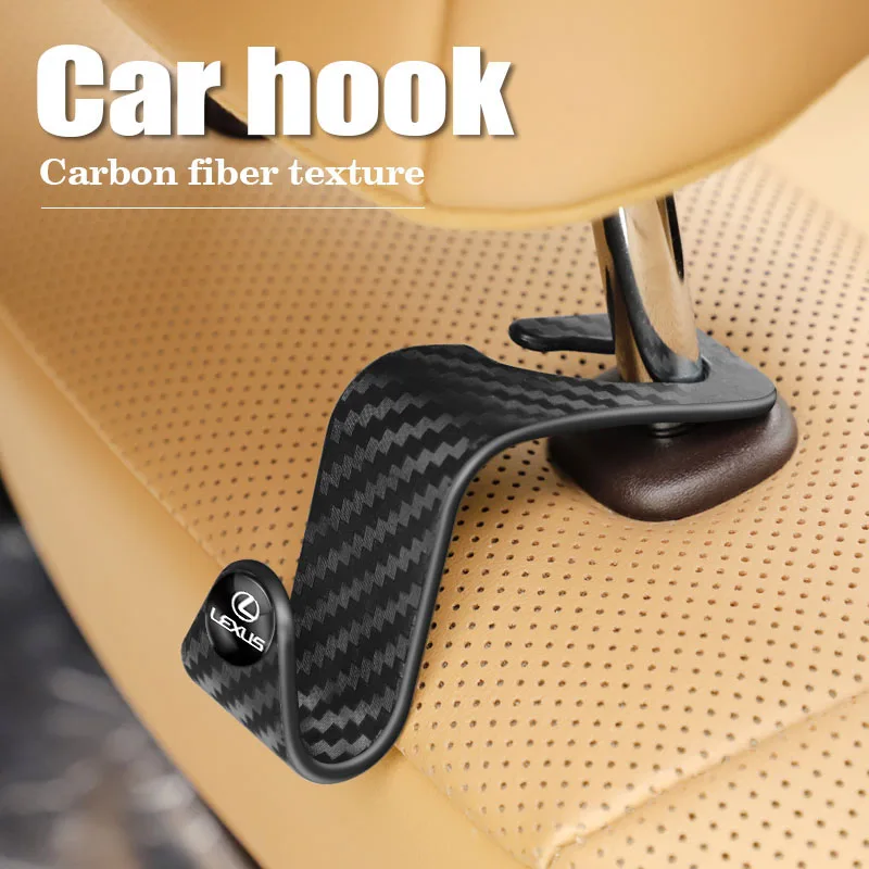 خطاف مقعد السيارة خطافات مزدوجة كبيرة الحاملة لكزس RX300 IS200 IS250 ES350 Ct200h UX250h NX300h RX350 ES300h RX400h NX IS300h #4