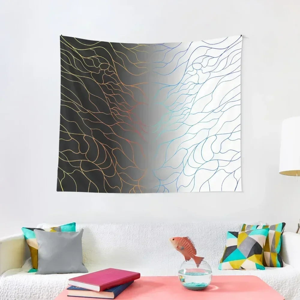 

Beyond Time (Fire and Ice) Tapestry Home Decoration Accessories Aesthetics For Room Tapestry