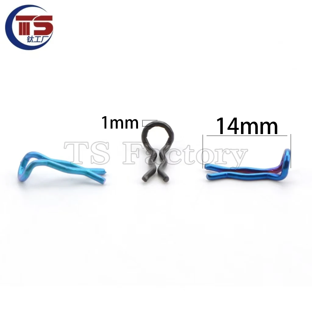 TS Titanium Factory 10pcs Titanium Alloy tc4 Mountain Bike Road Bike Titanium Alloy Titanium Alloy Titanium Alloy Titanium Alloy