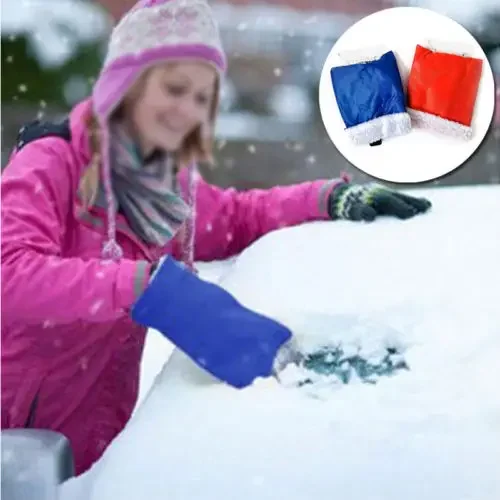 Car-Styling  Cleaning Snow Shovel   Scraper Removal Glove Handheld For Auto Window Useful Clean Tool Ice 